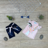 Infant Baby Fit Girl Shirt & Short